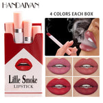 Load image into Gallery viewer, 4PCS Matte Velvet Cigarette Lipstick Set
